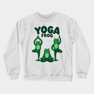 Yoga Frogs Crewneck Sweatshirt